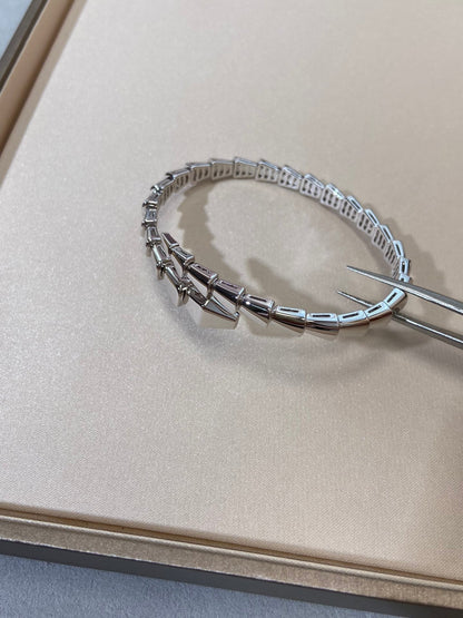 [Royal Jewelry]SERPENTI VIPER SILVER BRACELET