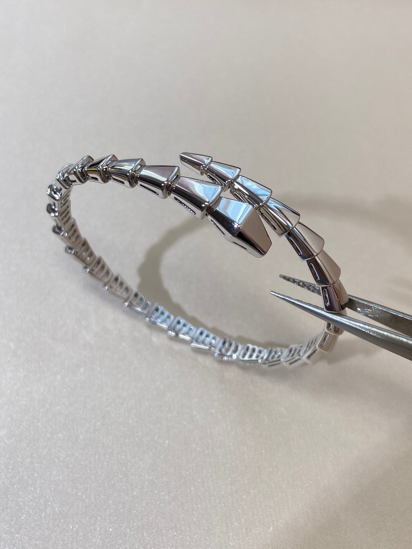 [Royal Jewelry]SERPENTI VIPER SILVER BRACELET