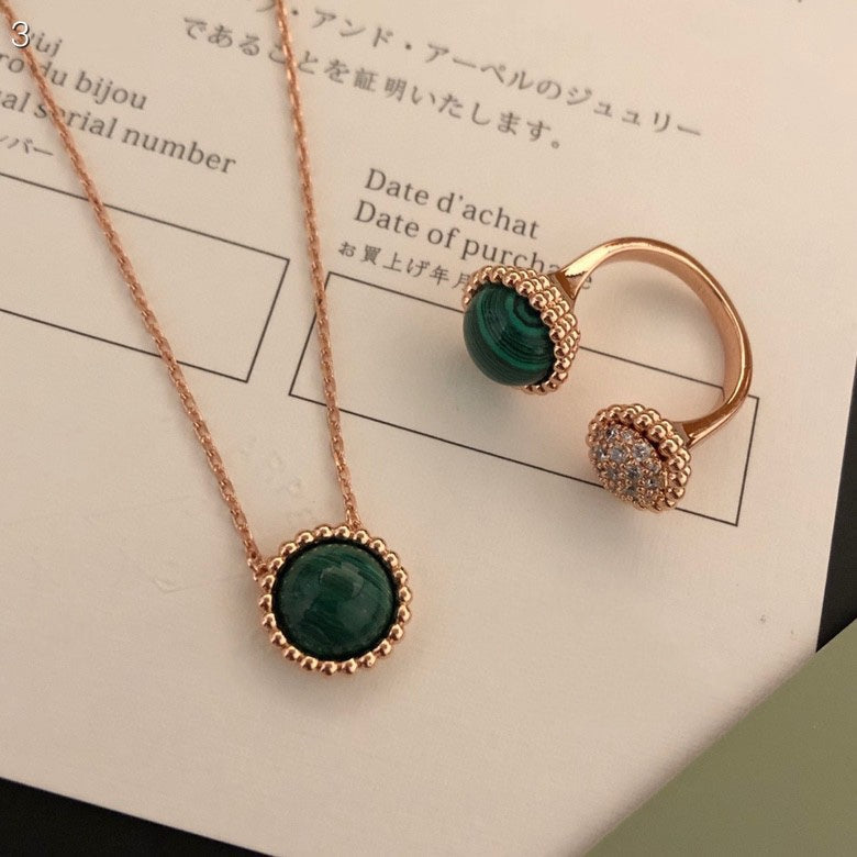 [Royal Jewelry]PERLEE COULEURS DIAMOND ROSE GOLD BETWEEN THE FINGER RING