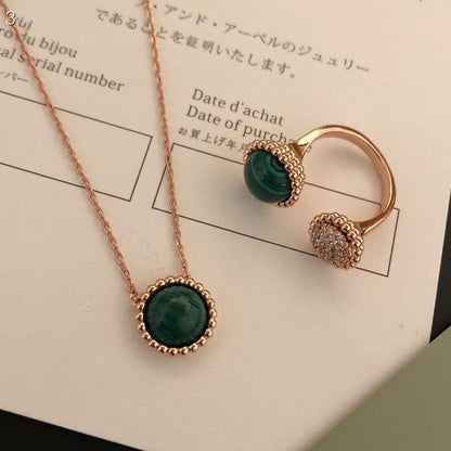 [Royal Jewelry]PERLEE COULEURS DIAMOND ROSE GOLD BETWEEN THE FINGER RING