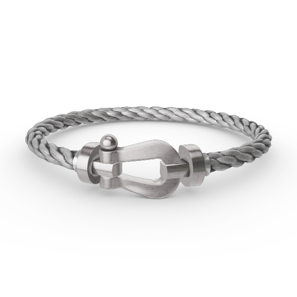 [Royal Jewelry]FORCE LARGE HORSESHOE NO DIAMOND BRACELET SILVER