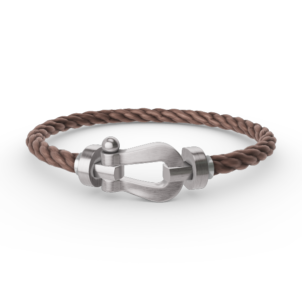 [Royal Jewelry]FORCE LARGE HORSESHOE NO DIAMOND BRACELET SILVER
