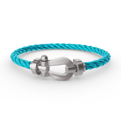 [Royal Jewelry]FORCE LARGE HORSESHOE NO DIAMOND BRACELET SILVER