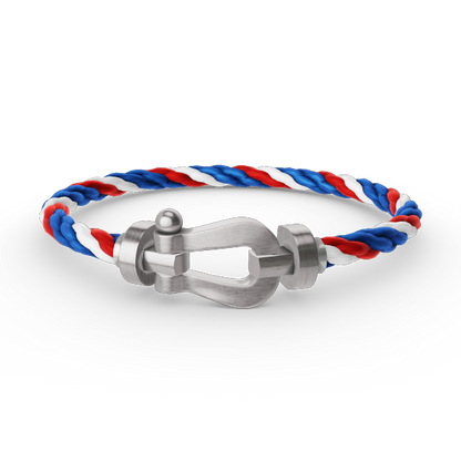 [Royal Jewelry]FORCE LARGE HORSESHOE NO DIAMOND BRACELET SILVER