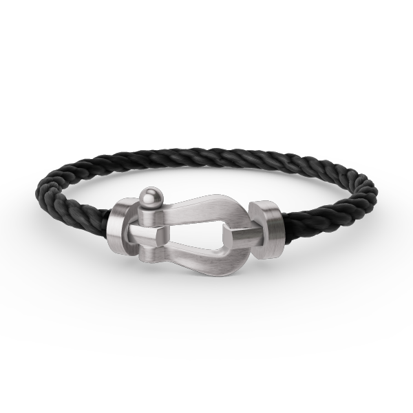 [Royal Jewelry]FORCE LARGE HORSESHOE NO DIAMOND BRACELET SILVER