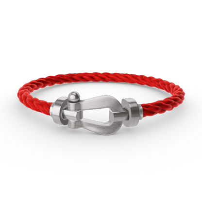 [Royal Jewelry]FORCE LARGE HORSESHOE NO DIAMOND BRACELET SILVER