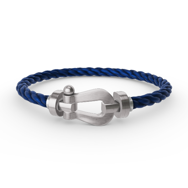 [Royal Jewelry]FORCE LARGE HORSESHOE NO DIAMOND BRACELET SILVER