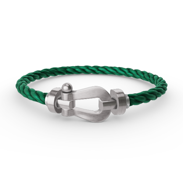 [Royal Jewelry]FORCE LARGE HORSESHOE NO DIAMOND BRACELET SILVER