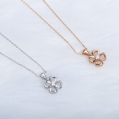 [Royal Jewelry]FIOREVER NECKLACE DIAMOND CENTER