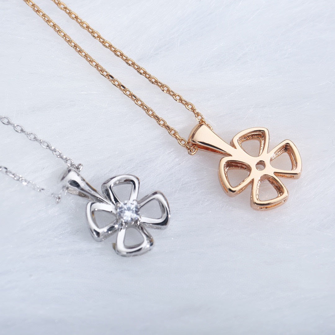 [Royal Jewelry]FIOREVER NECKLACE DIAMOND CENTER