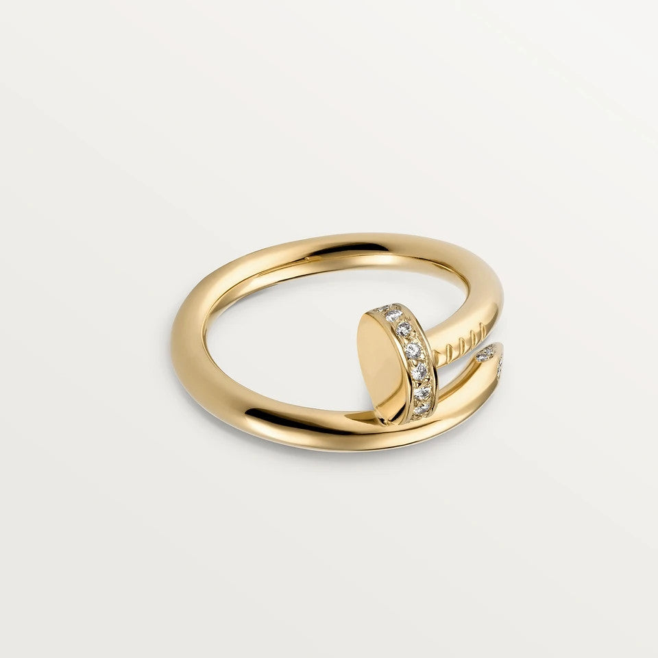 [Royal Jewelry]JUSTE RING 2.65MM GOLD DIAMOND