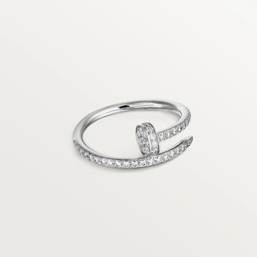 [Royal Jewelry]JUSTE RING 1.8MM SILVER DIAMONDS