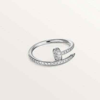 [Royal Jewelry]JUSTE RING 1.8MM SILVER DIAMONDS