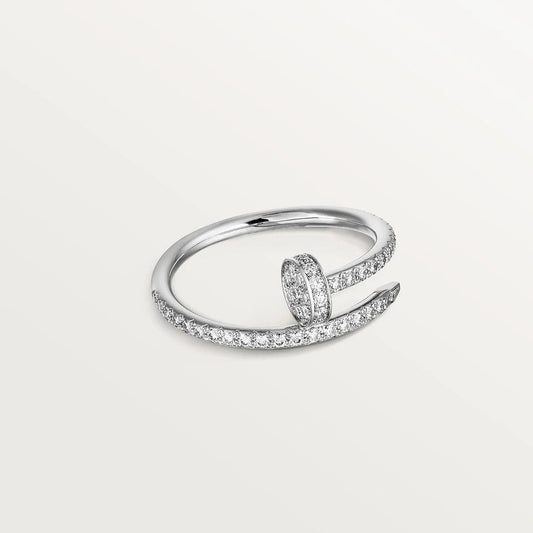 [Royal Jewelry]JUSTE RING 1.8MM SILVER DIAMONDS