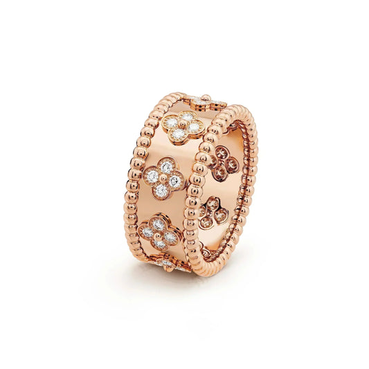 [Royal Jewelry]CLOVER KALEIDOSCOPE RING 10MM
